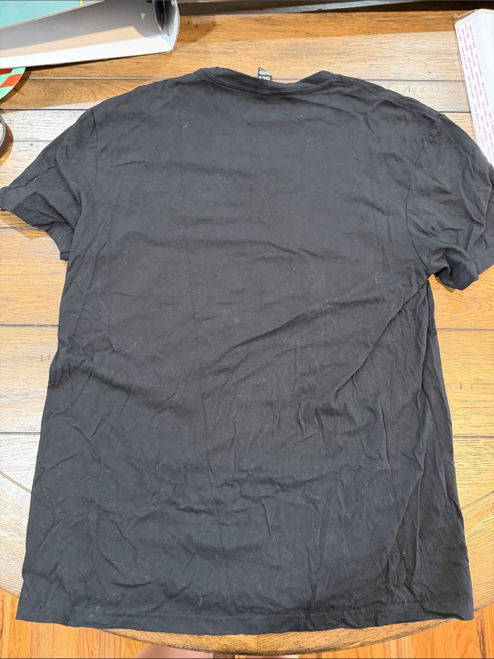 District Black T-Shirt with White Dinosaur Graphic - Picture 6 of 6